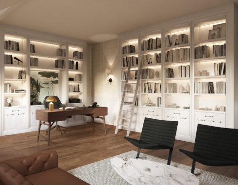 bibliothek-3d-rendering