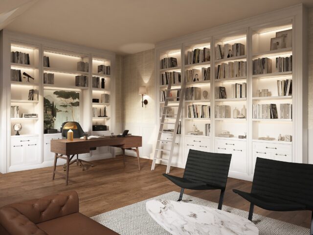 bibliothek-3d-rendering